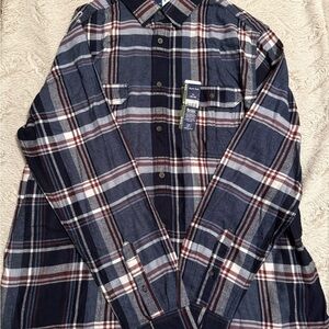 NWT George Flannel Shirt Size XLARGE